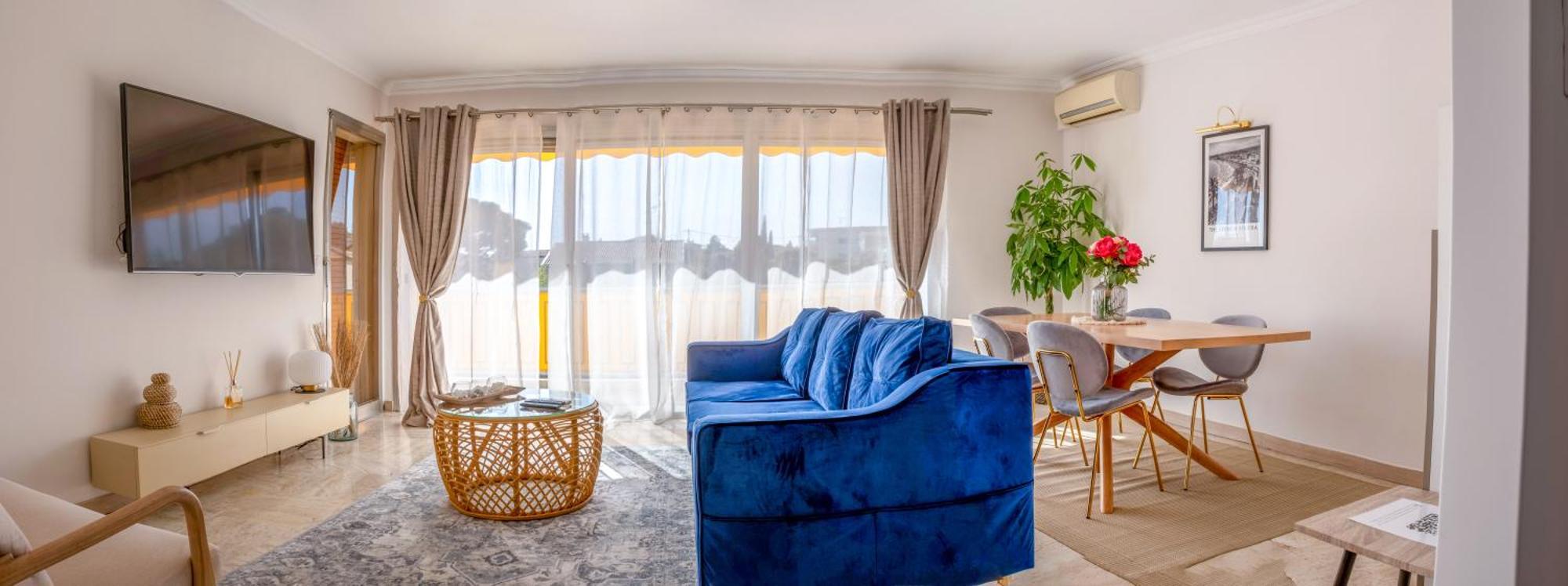 3 Pieces Au Coeur Du Cros De Cagnes Apartamento Exterior foto