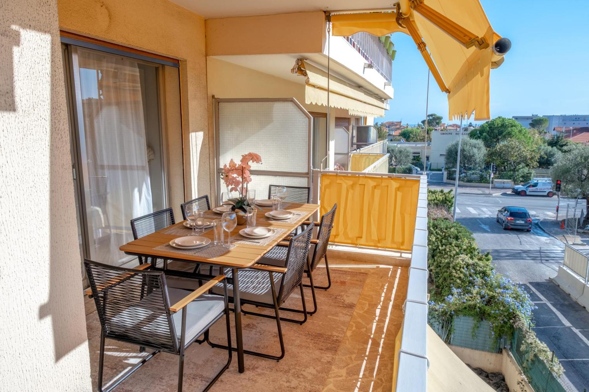 3 Pieces Au Coeur Du Cros De Cagnes Apartamento Exterior foto